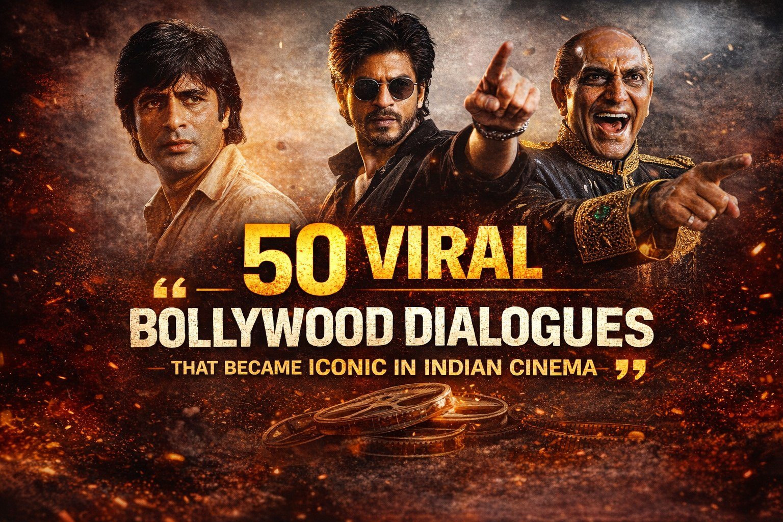 50 Viral Bollywood Dialogues That Became Iconic in Indian Cinema