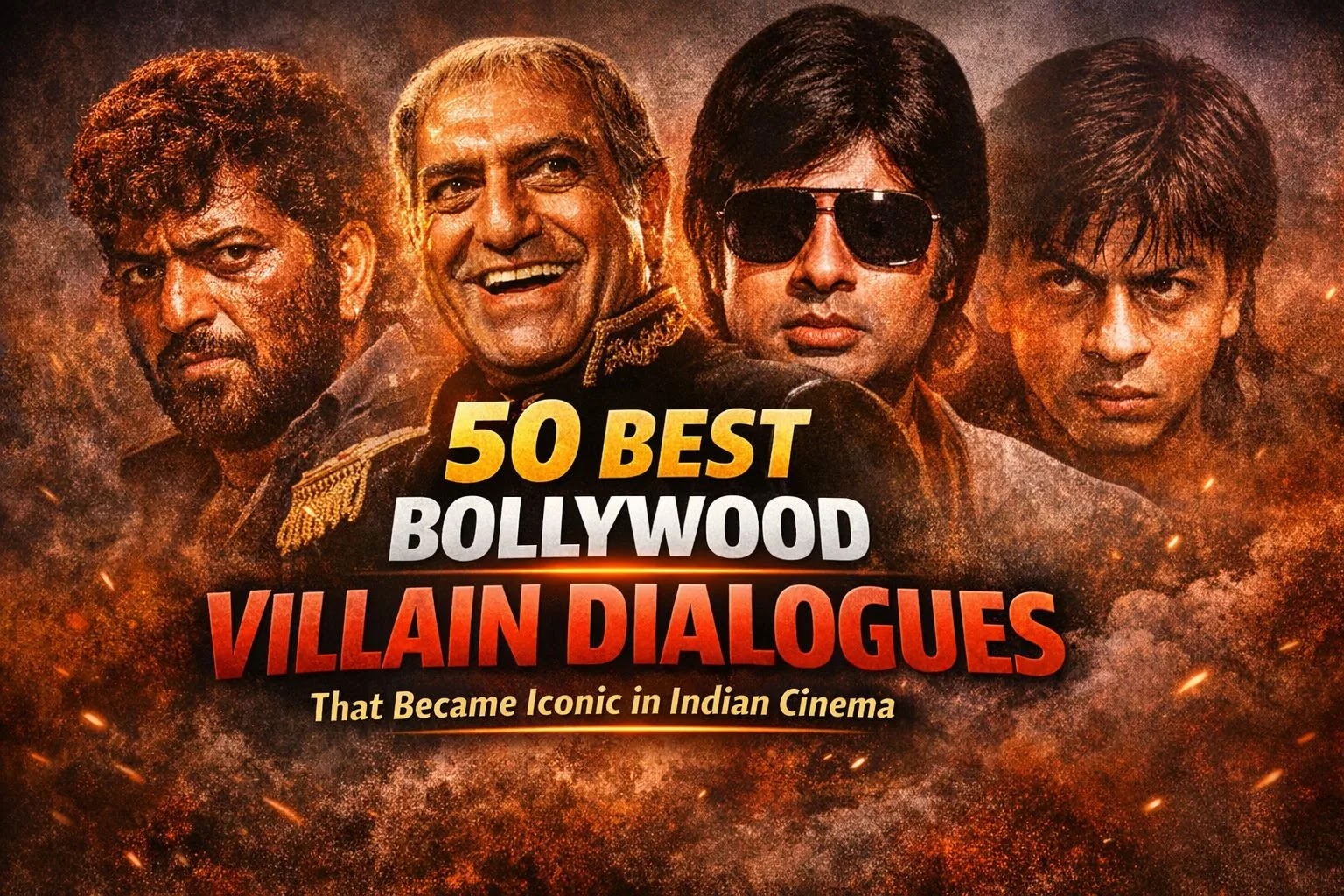 Best Bollywood Villain Dialogues That Became Iconic in Indian Cinema