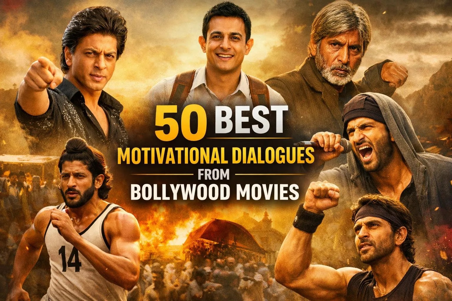 Best Motivational Dialogues From Bollywood Movies That Inspire You